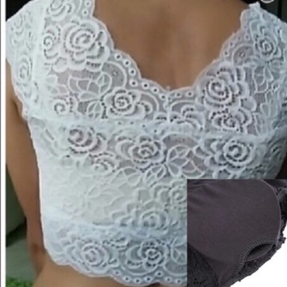 ✨💖White lace bralette - Picture 2 of 4